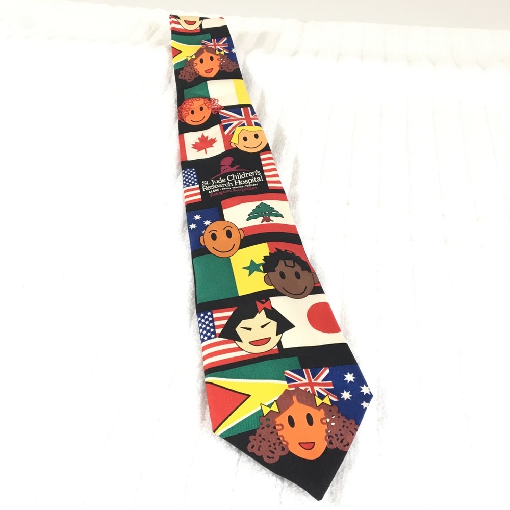 Vintage St Jude’s Children’s Hospital Silk Tie